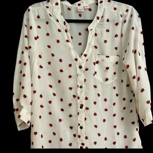 Bongo Lady Bug Top size L